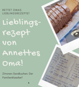 Oma Annettes Zitronen-Sandkuchen