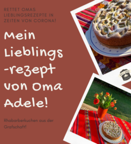 Oma Adeles Rhabarberkuchen
