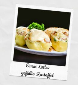 Omas Lottes gefüllte Kartoffeln